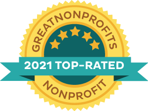 Great Nonprofits 2021 Top Rated Awards Badge