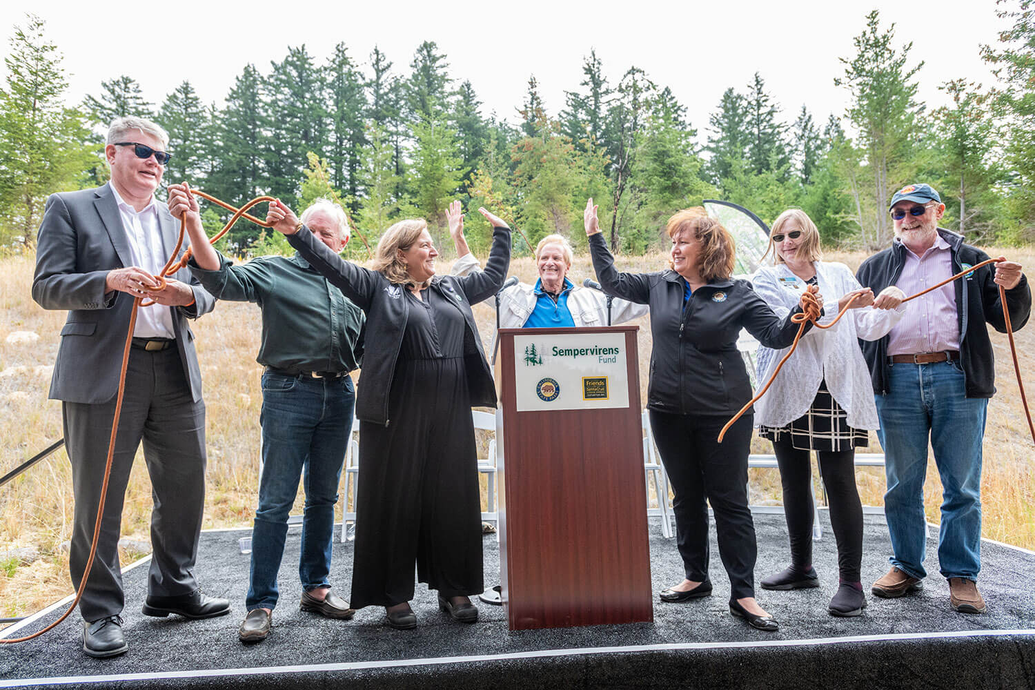 Official Opening of the Robert C. Kirkwood Entrance Sempervirens Fund