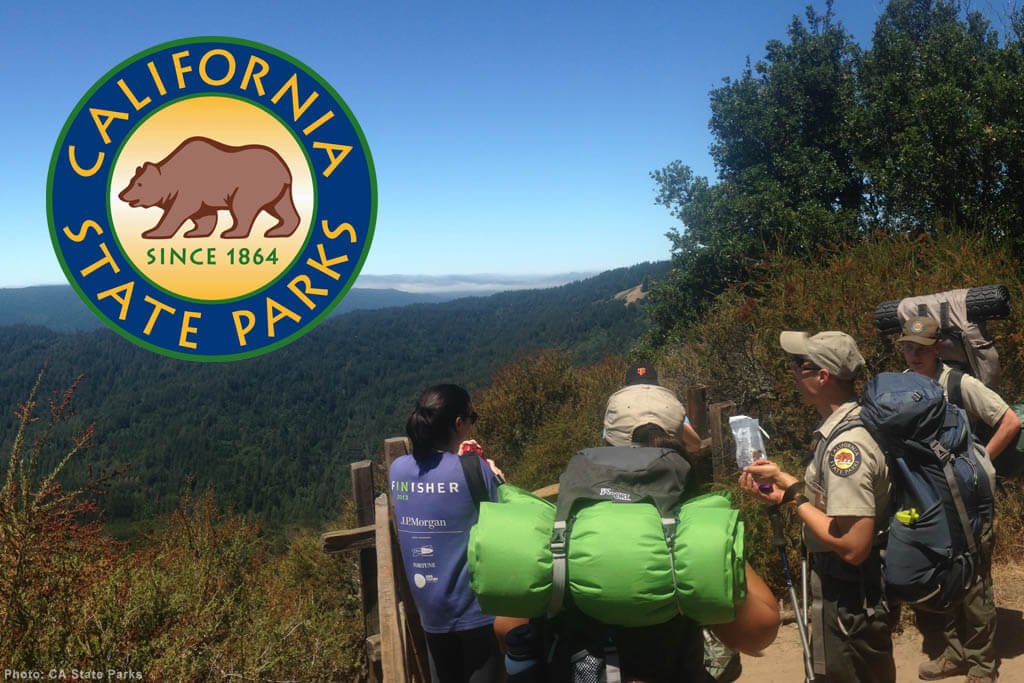 CA State Parks backpacking trips.
