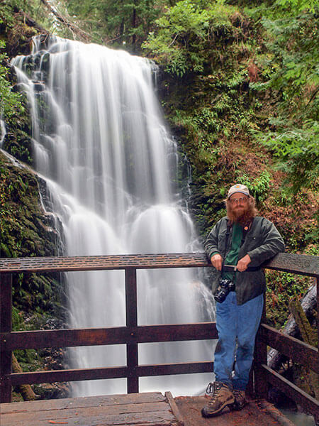 Scott Peden At Berry Creek Falls