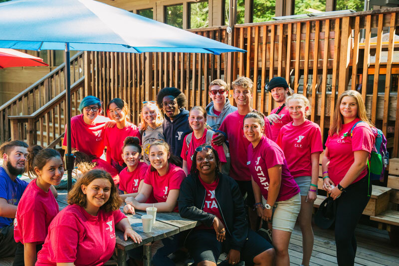 Camp Jones Gulch counselors by YMCA San Francisco